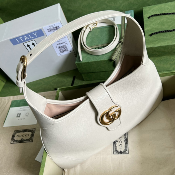 Gucci Aphrodite Medium Shoulder Bag White 726274