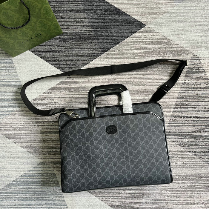 Gucci Briefcase With Interlocking G 700531