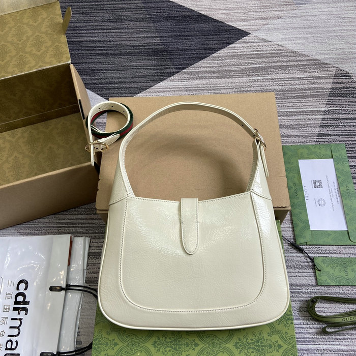 Gucci Jackie Small Shoulder Bag Ivory 782849