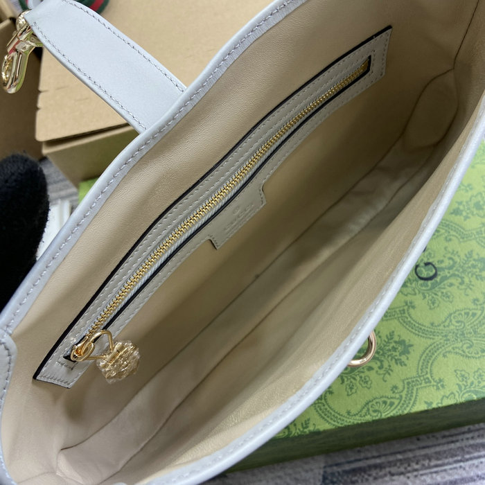 Gucci Jackie Small Shoulder Bag Light Grey 782849