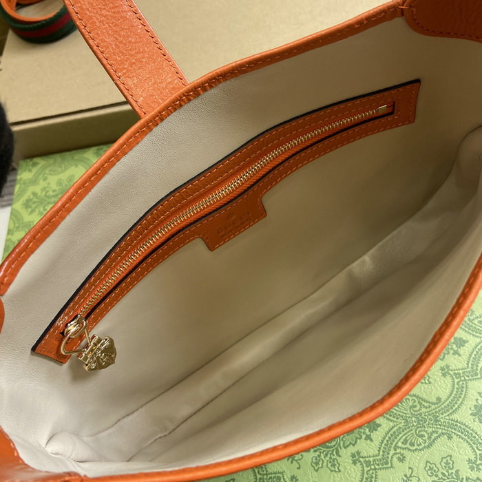 Gucci Jackie Small Shoulder Bag Orange 782849