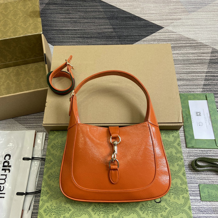 Gucci Jackie Small Shoulder Bag Orange 782849