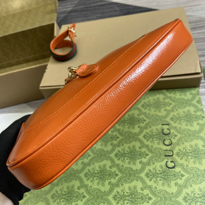 Gucci Jackie Small Shoulder Bag Orange 782849