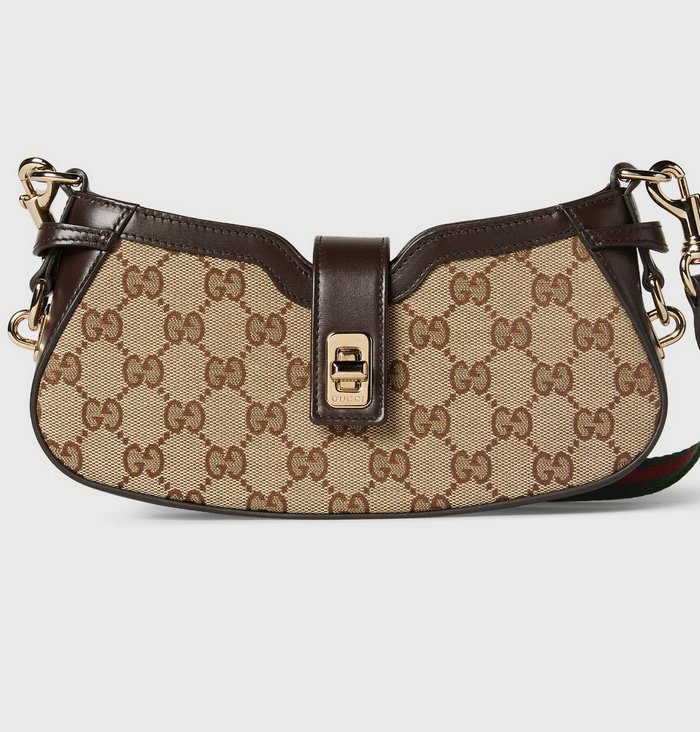 Gucci Moon Side Mini Shoulder Bag Brown 786015