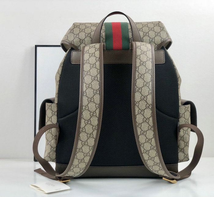 Gucci Ophidia GG Medium Backpack Brown 598140