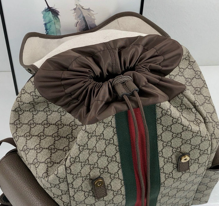 Gucci Ophidia GG Medium Backpack Brown 598140