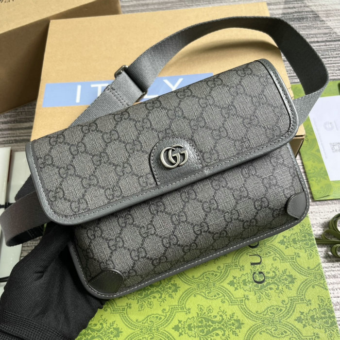 Gucci Ophidia GG Small Belt Bag Grey 752597