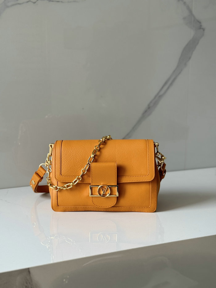 Louis Vuitton Dauphine Soft MM Orange M25209