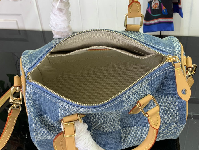 Louis Vuitton Denim Speedy 25 N40700