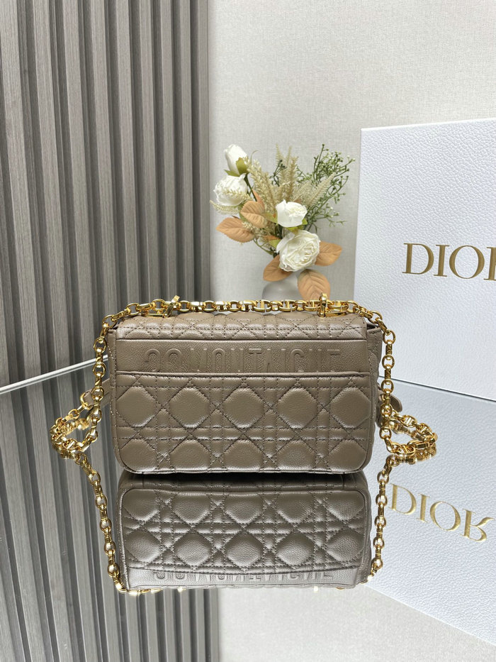 Small Dior Caro Bag Brown DM9012