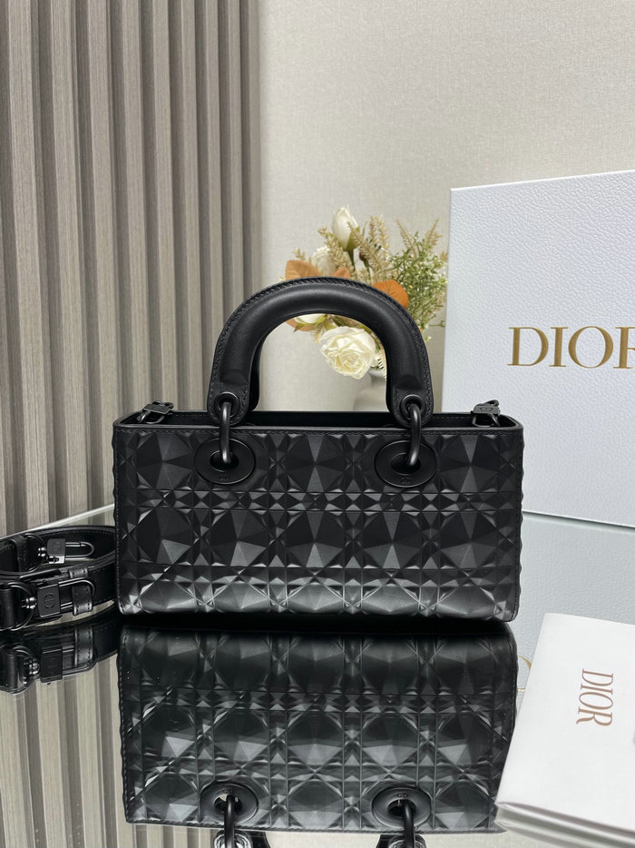 Small Dior Or Lady D-joy Bag Black DM0613