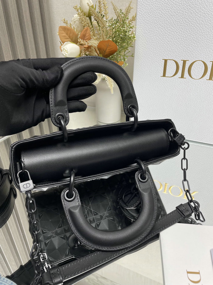 Small Dior Or Lady D-joy Bag Black DM0613