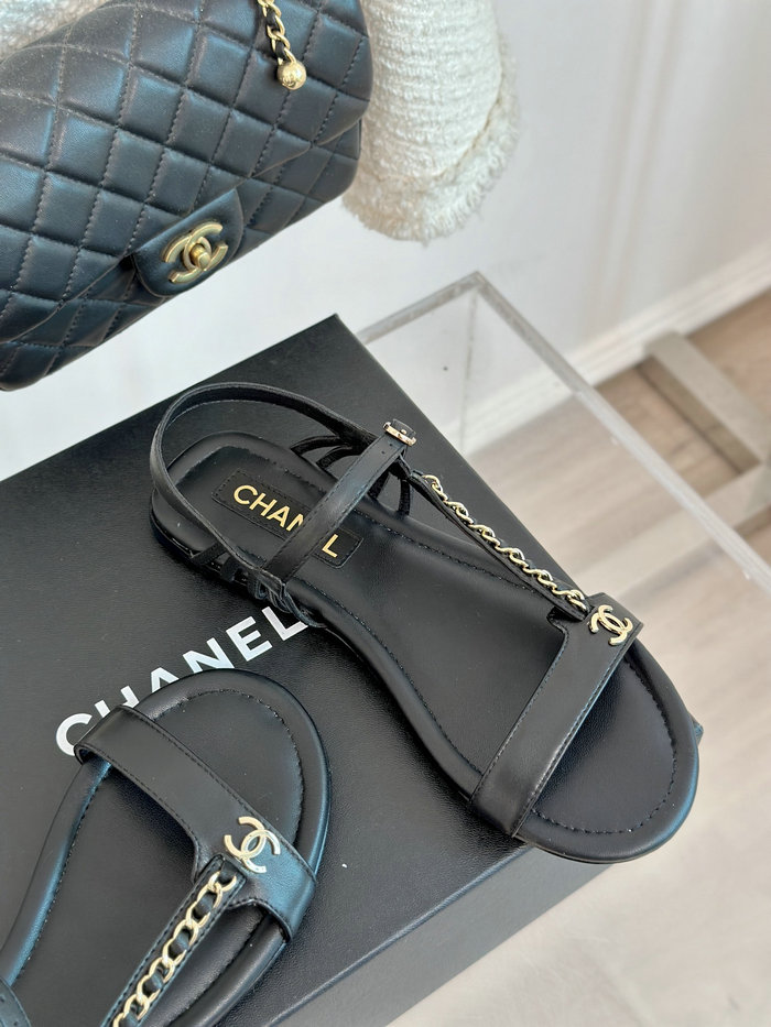 Chanel Lambskin Sandals MSC043003