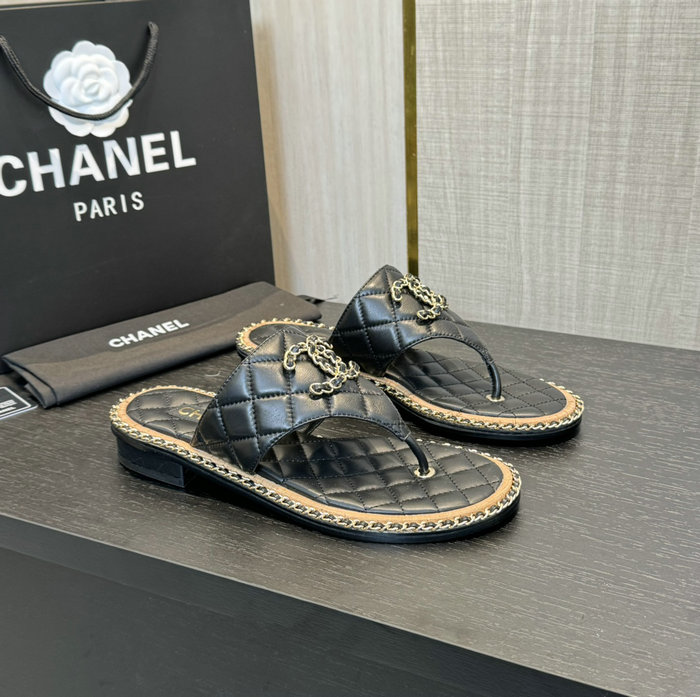 Chanel Lambskin Sandals MSC043004