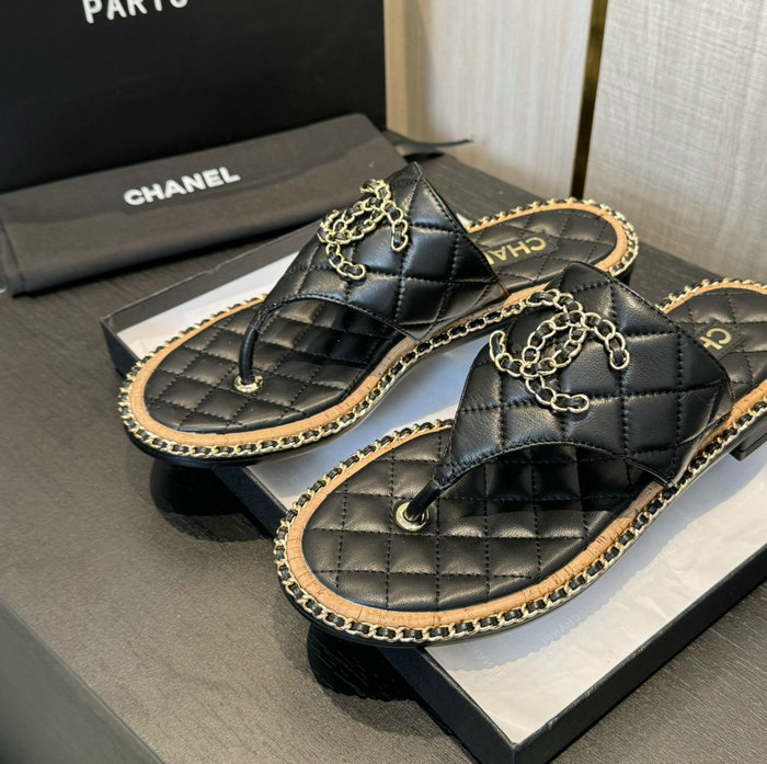 Chanel Lambskin Sandals MSC043004