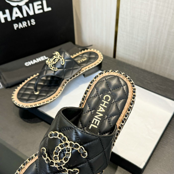 Chanel Lambskin Sandals MSC043004