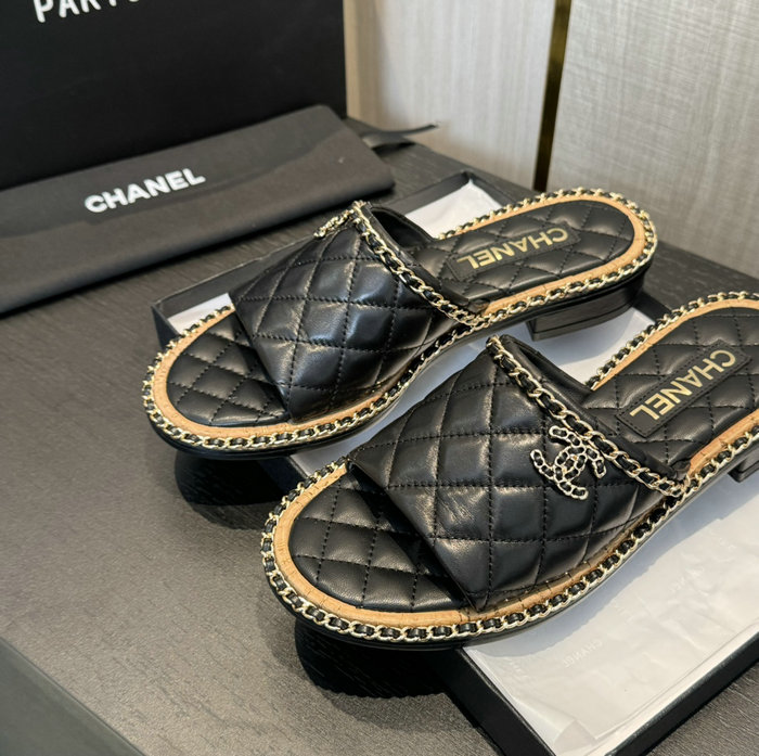 Chanel Lambskin Sandals MSC043005