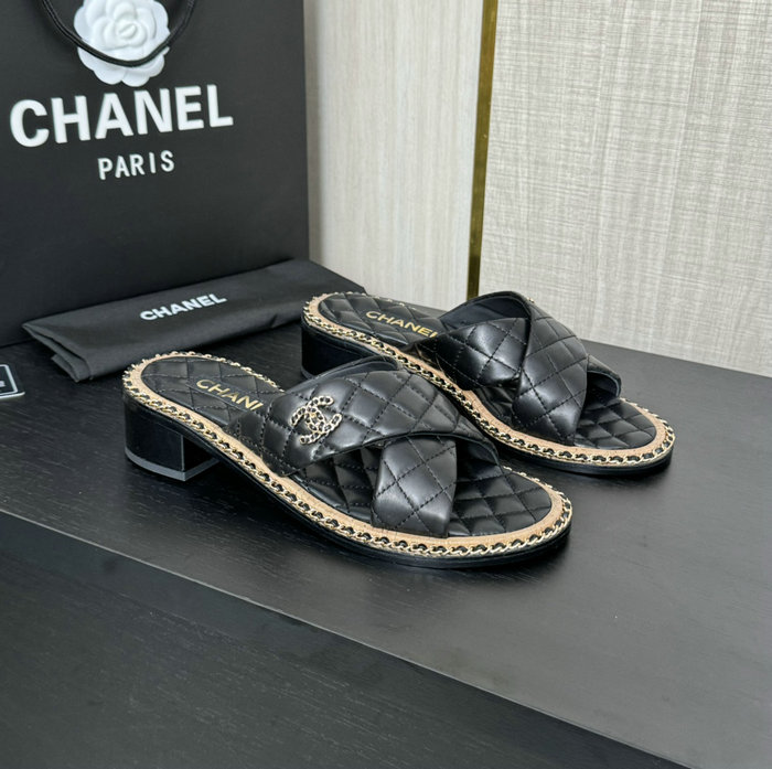 Chanel Lambskin Sandals MSC043006