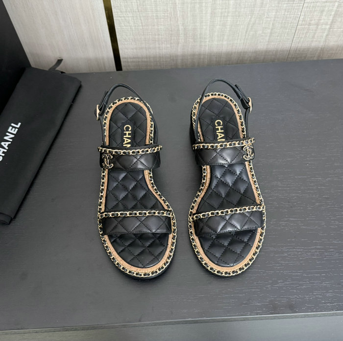 Chanel Lambskin Sandals MSC043007