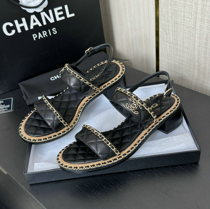 Chanel Lambskin Sandals MSC043007