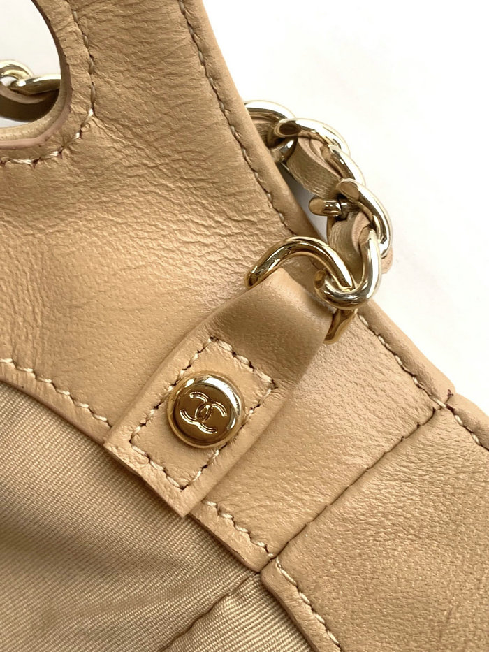 Chanel Mini 31 Clutch With Chain Beige AS3656