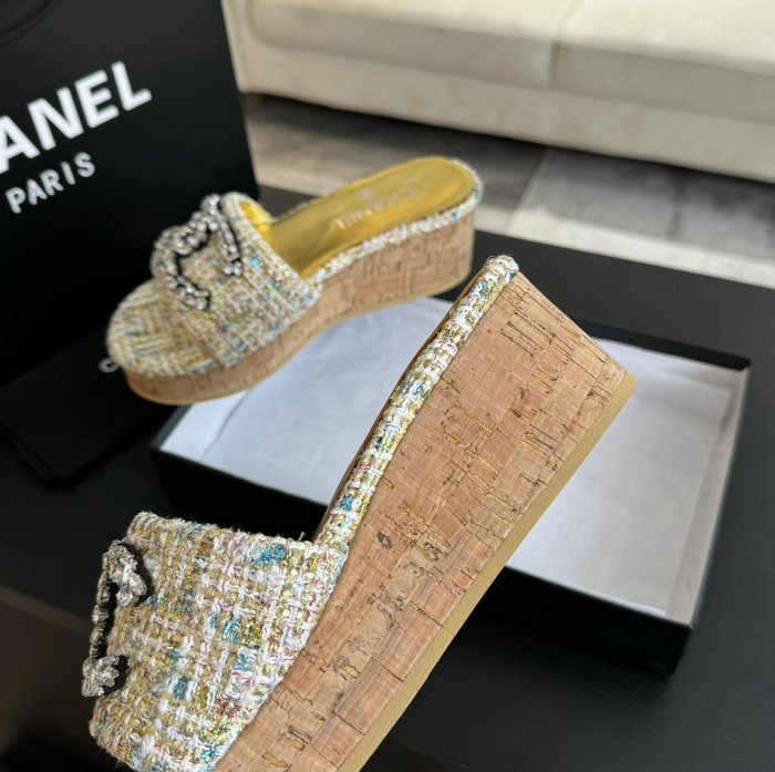 Chanel Wedge Sandals MSC043001