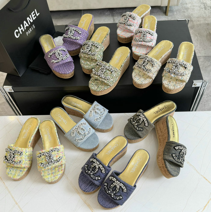 Chanel Wedge Sandals MSC043001