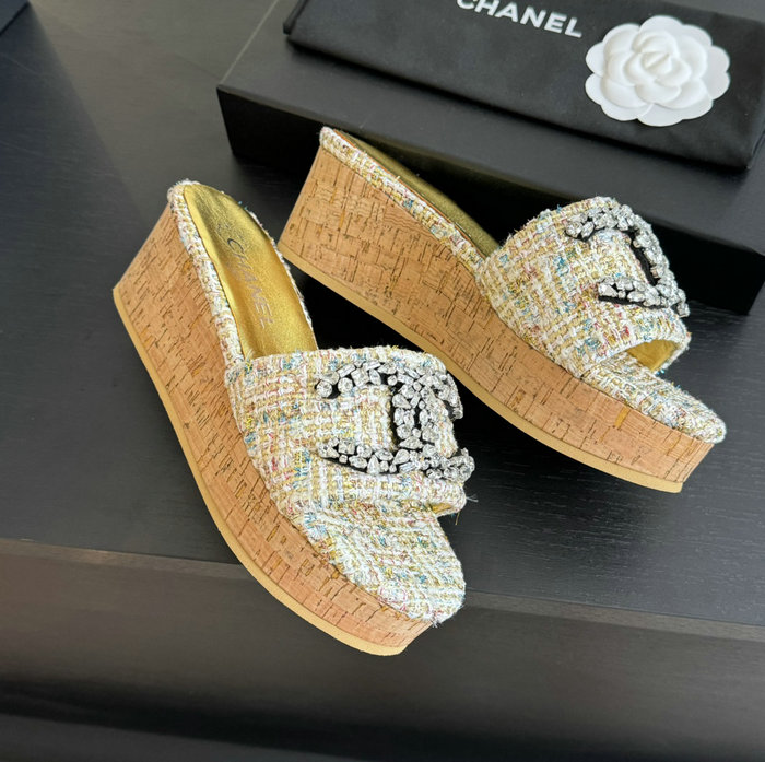 Chanel Wedge Sandals MSC043001