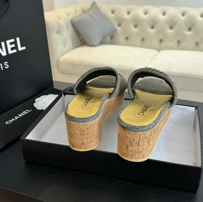 Chanel Wedge Sandals MSC043002