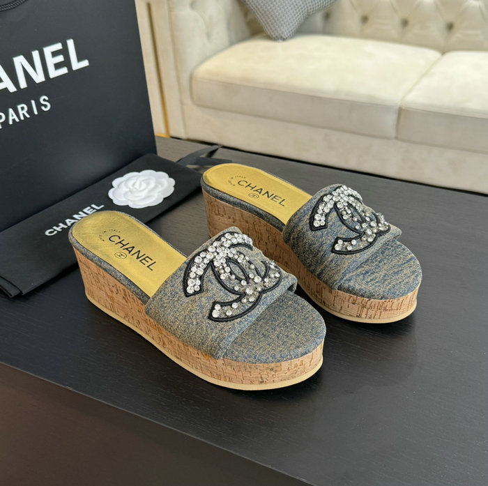 Chanel Wedge Sandals MSC043002