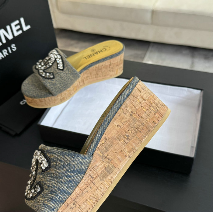 Chanel Wedge Sandals MSC043002