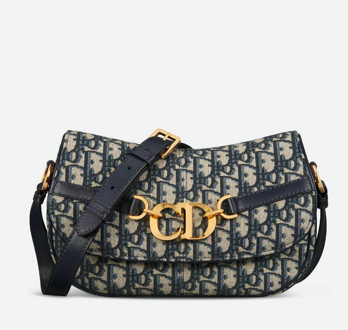 Dior Oblique Jacquard Small CD Besace Bag D8010