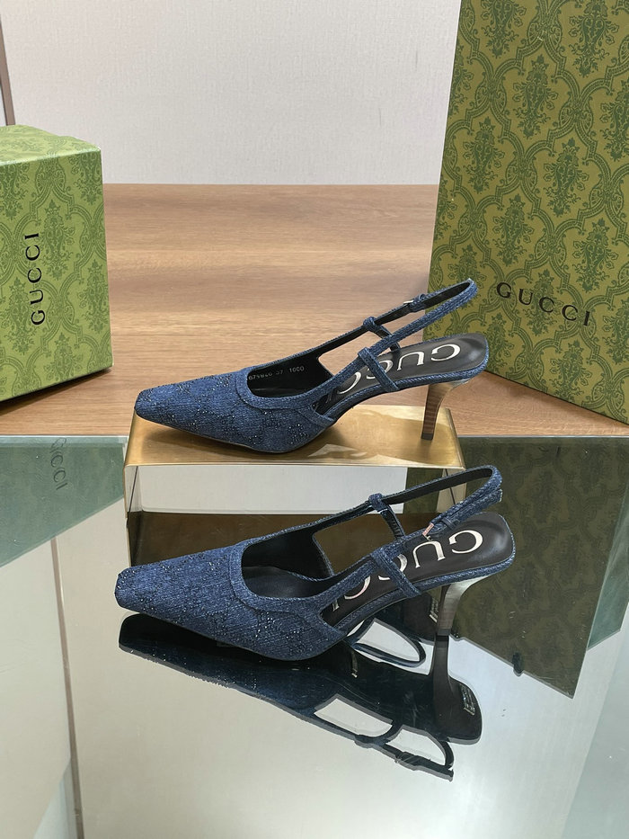 Gucci Denim Pumps MSG042623