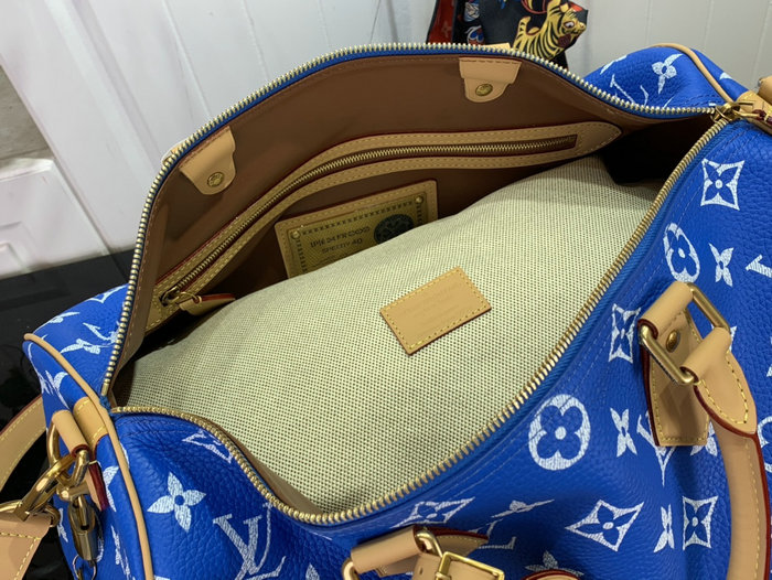 LOUIS VUITTON SPEEDY P9 BANDOULIERE 40 Blue M24419