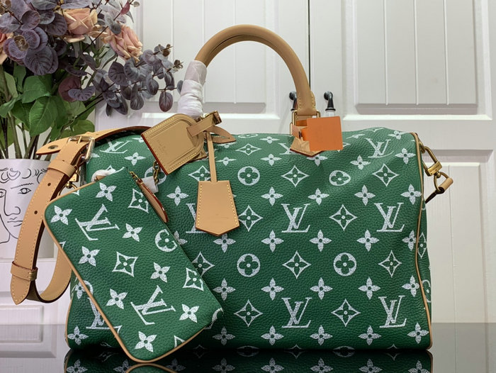 LOUIS VUITTON SPEEDY P9 BANDOULIERE 40 Green M24419