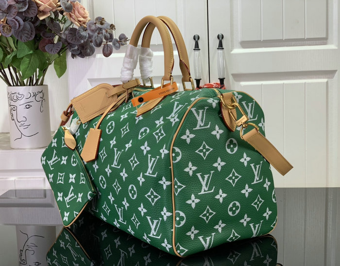 LOUIS VUITTON SPEEDY P9 BANDOULIERE 40 Green M24419