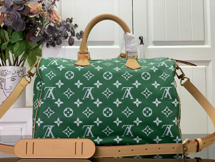 LOUIS VUITTON SPEEDY P9 BANDOULIERE 40 Green M24419