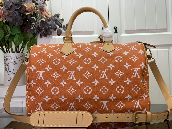 LOUIS VUITTON SPEEDY P9 BANDOULIERE 40 Orange M24419