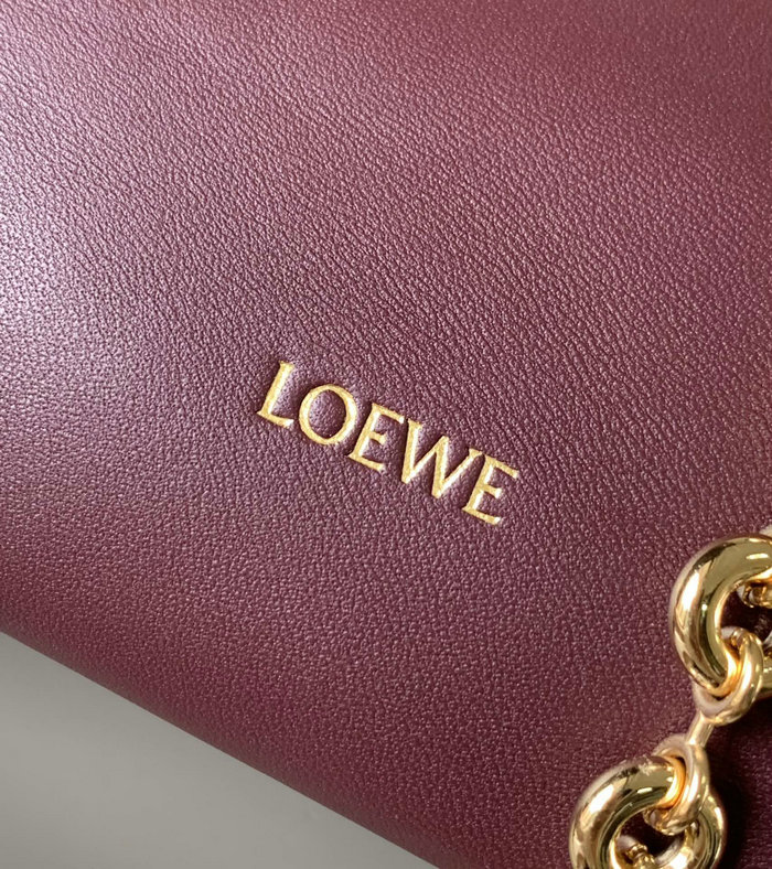 Loewe Small Squeeze bag Burgundy 652329