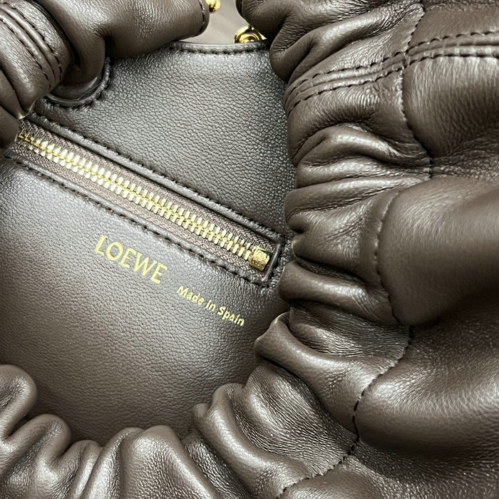 Loewe Small Squeeze bag Chocolate 652329