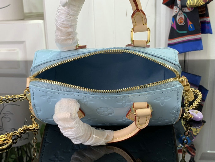 Louis VUitton Nano Speedy Sky Blue M83000