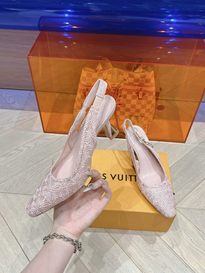 Louis Vuitton Mid Heel Pumps MSL042605