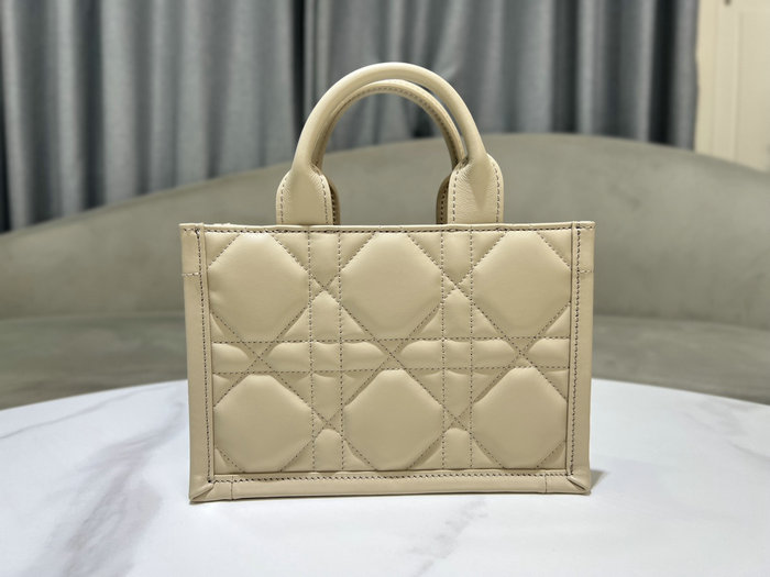 Mini Dior Book Tote Beige S5573