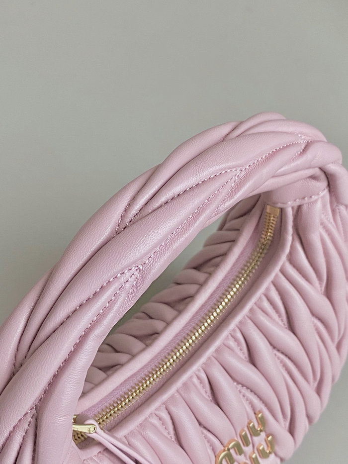 Miu Miu Wander Hobo Bag Alabaster Pink 5BC125