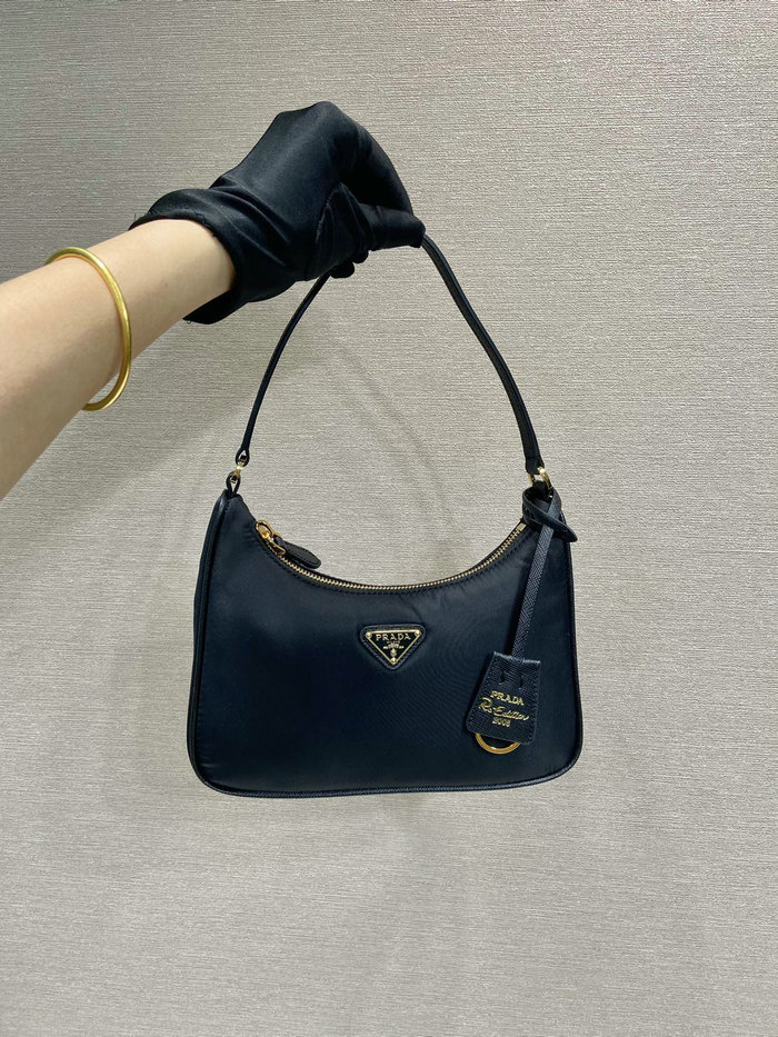 PRADA RE-EDITION 2005 RE-NYLON MINI BAG BLACK 1NE204