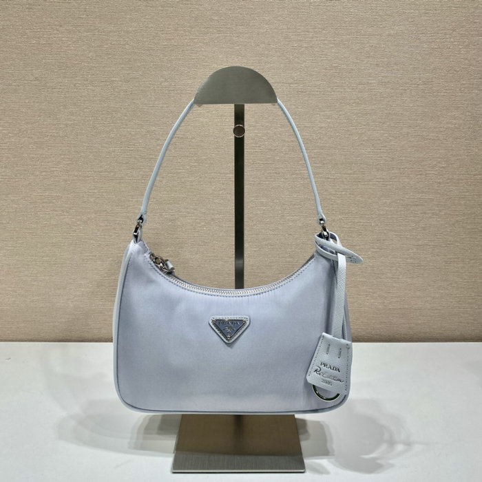 PRADA RE-EDITION 2005 RE-NYLON MINI BAG Blue 1NE204