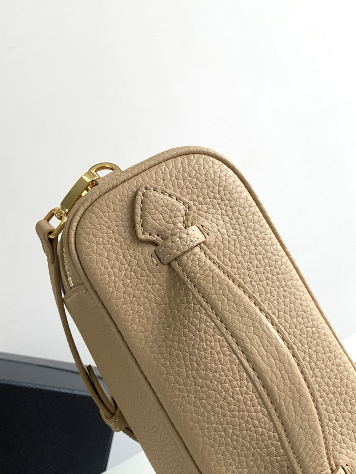 Prada Leather Mini-bag Beige 1BH202