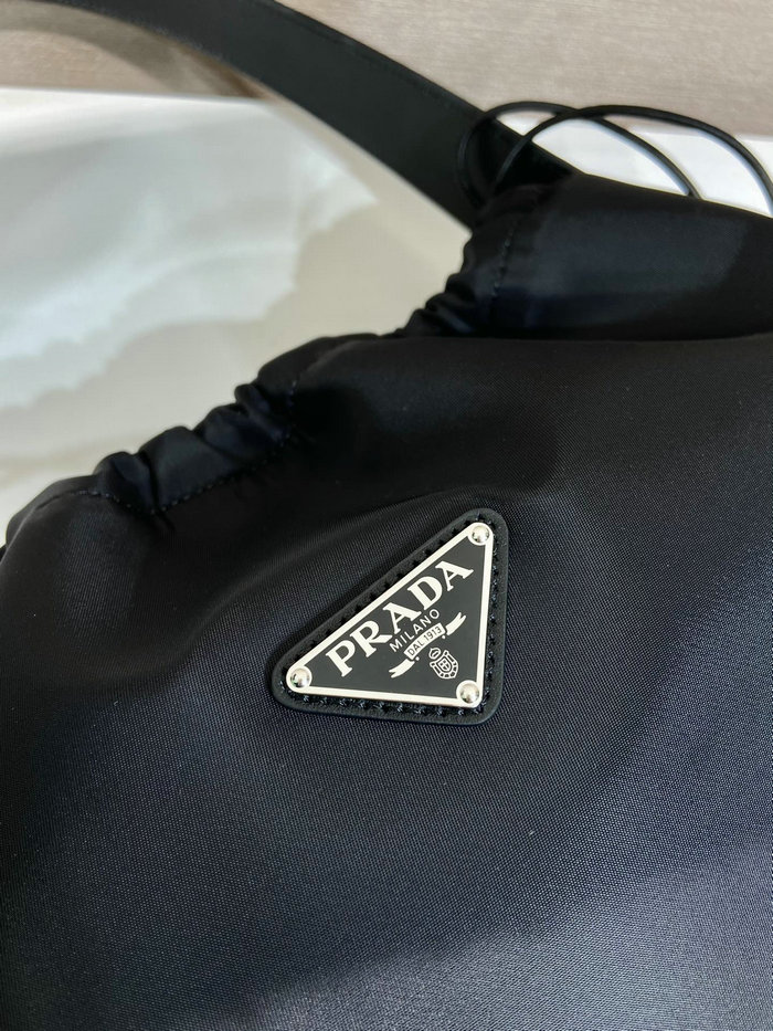 Prada Nylon Tote Black B6250