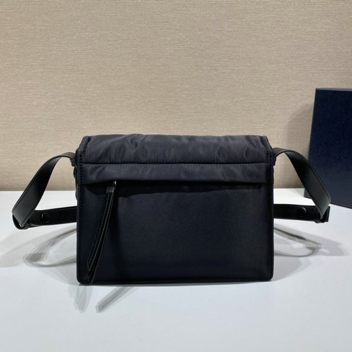 Prada Small padded Re-Nylon shoulder bag Black 1BD313