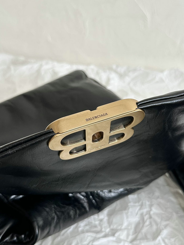 Balenciaga Monaco Small Sling Bag Black B787896